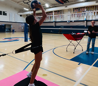 volleyball training